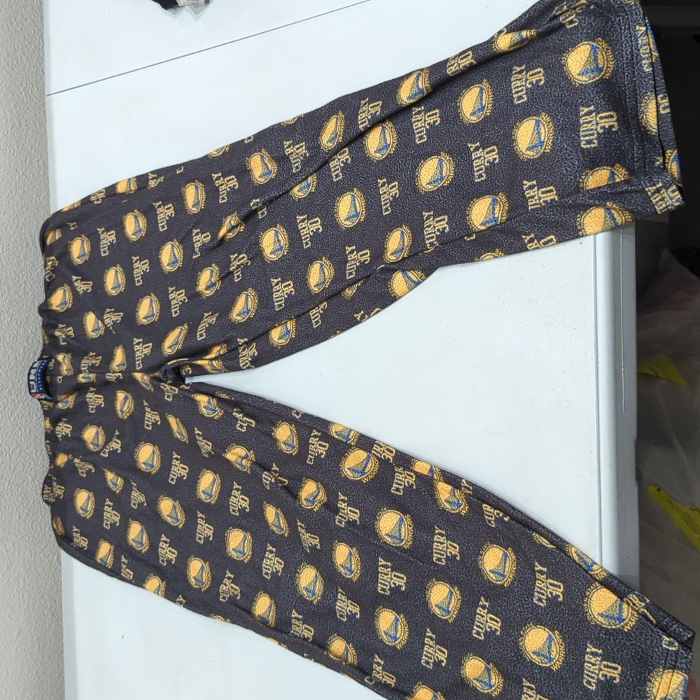 Kids Steph Curry Pajama Pants bottoms Sz Large